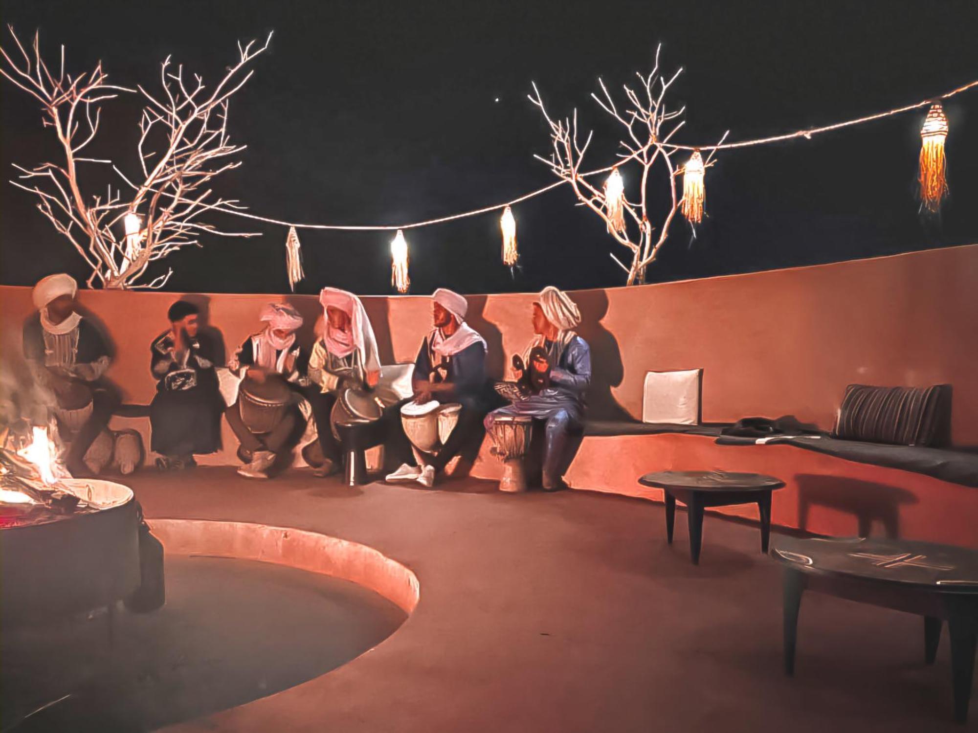Sahara Deluxe Camp 호텔 메르주가 외부 사진
